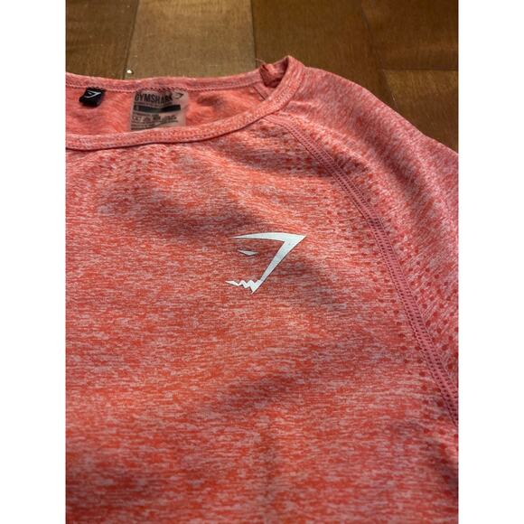 Gymshark VITAL SEAMLESS 2.0 CROP TOP long sleeves size small - Picture 3 of 10